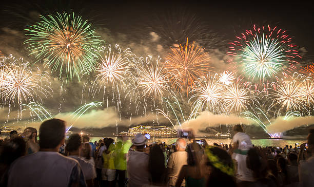 Ano Novo - Fogo de artifício no Brasil