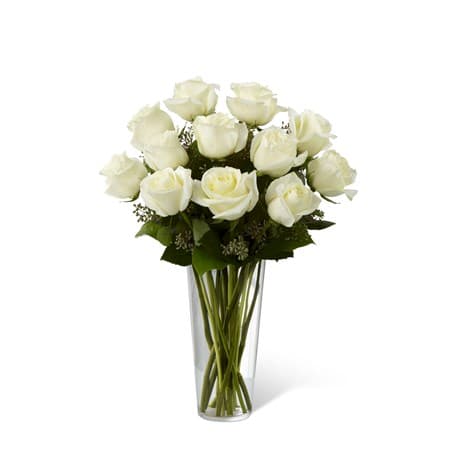 The White Rose Bouquet by FTD