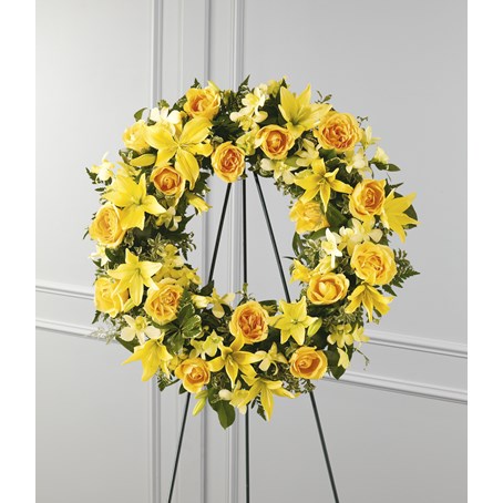 The FTD Ring of Friendship Wreath