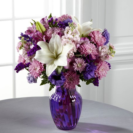 The FTD Shades of Purple Bouquet