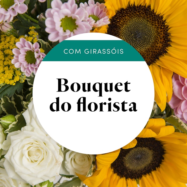 Ramo do florista con Girassóis